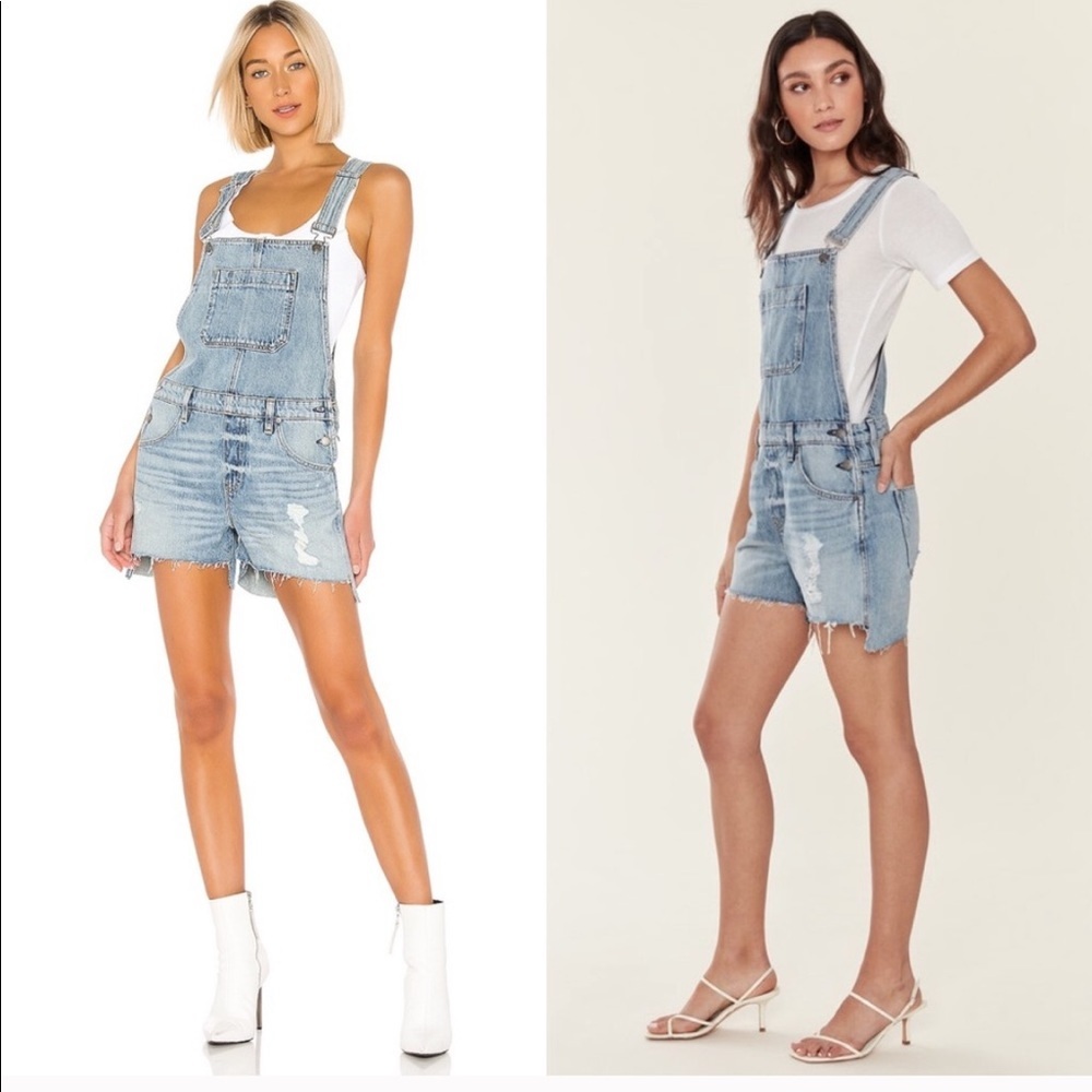 NEW • Hudson • Salone Shortall Overalls Blue Large